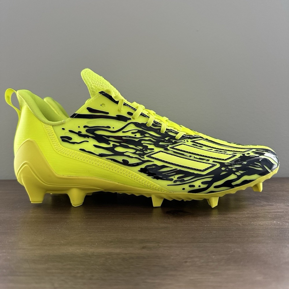 Adidas Adizero 12.0 Poison Football Cleats Mens Size‎ 14 IG7218 Solar Yellow